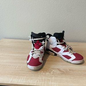 Men’s size 11.5 -Jordan 6 Carmine 2021 B Grand